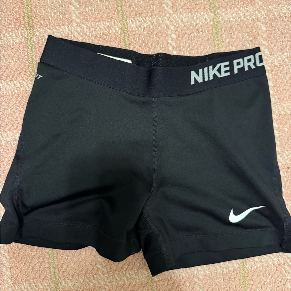 Nike Black Athletic Shorts with Compression Fit